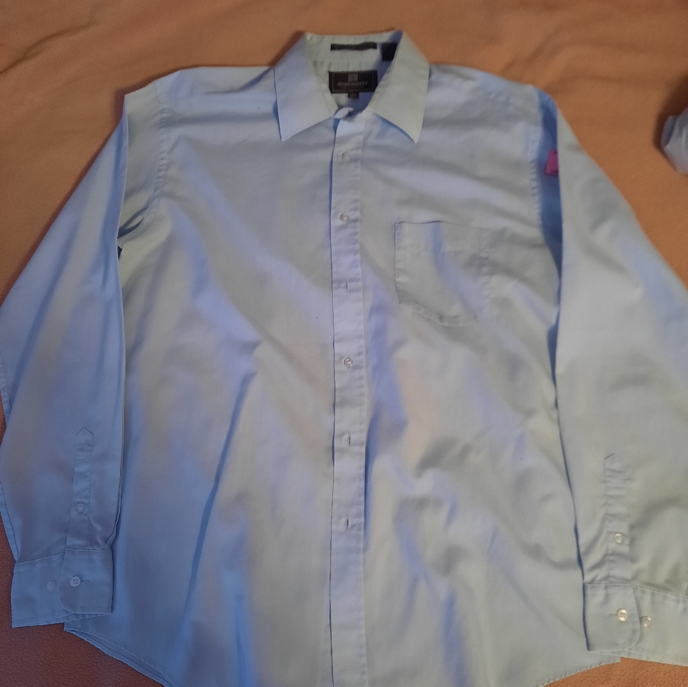 Givenchy monsieur blue dress shirt